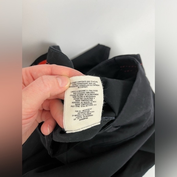 Anthropologie Cartonnier Black Ankle Zip Charlie Trousers - Picture 8 of 8